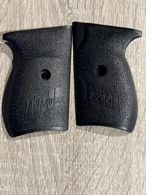 Mint Sig Sauer P232 Pistol Grips Vintage Factory Black Stippled also fit P230