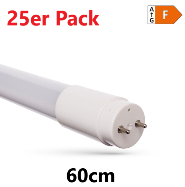 25X Led 60Cm RöHre G13 NANO-KUNSTSTOFF T8 LeuchtstoffröHre 9W 820Lm Kalt 6000K-image