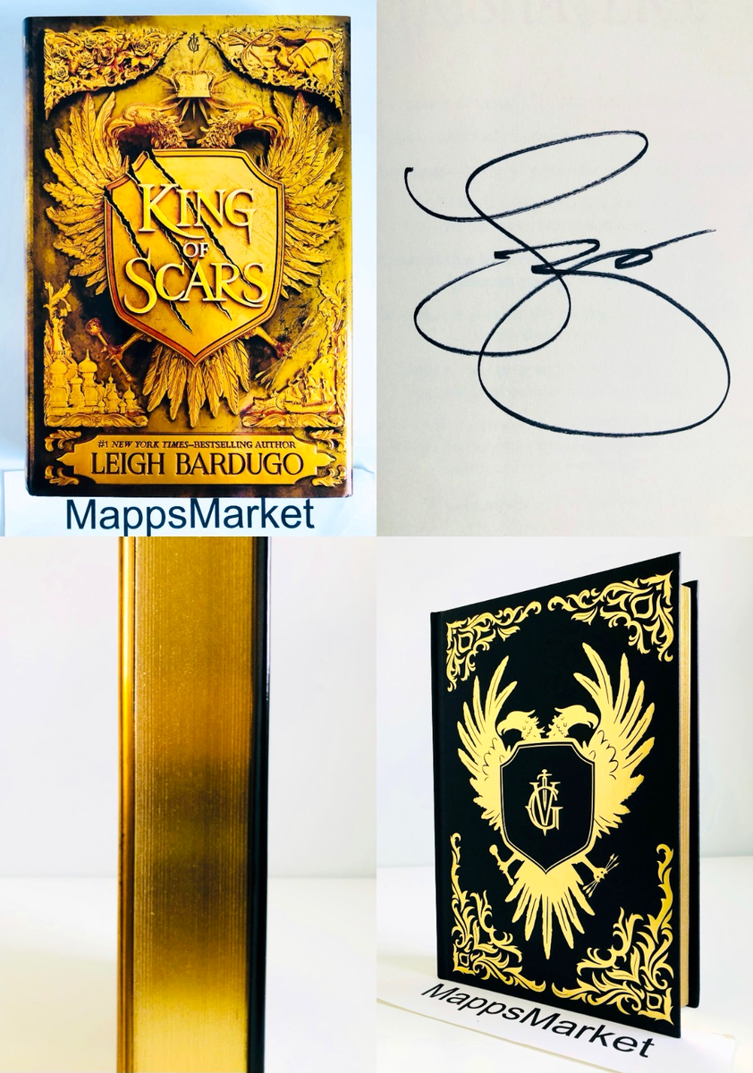 SIGNED King of Scars by LEIGH BARDUGO 1st/1st (2019, Hardcover