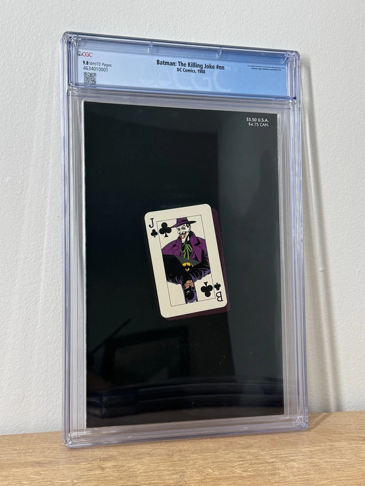 Batman: The Killing Joke CGC 9.8 White Pages - Alan Moore & Bolland - 1st Print - Image 2 of 2