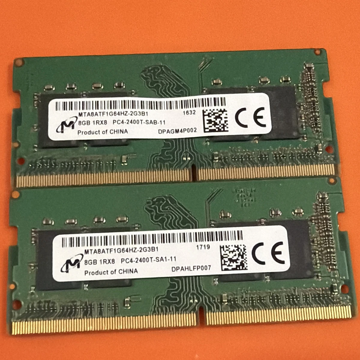 PC4-19200 (DDR4-2400) Bus Speed Computer RAM 16 GB Total Capacity