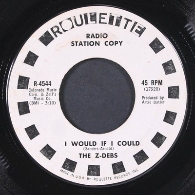 Z-DEBS: changing my life for you / i would if i could ROULETTE 7'' Single 45 RPM