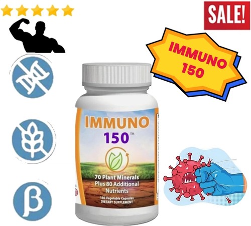 1 ~ 3X IMMUNO 150 DAS ULTIMATIVE MULTI-VITAMIN, IMMUN-BOOSTER-KAPSELN, Ablaufdatum 2027 heiß