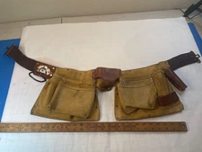CLC Custom Leathercraft  Work Leather Tool Belt VTG