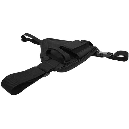 Portable Walkie Harness Chest Rig Radio Bag Vest Front Pack Pouch Holster EOB - Zdjęcie 4 z 12