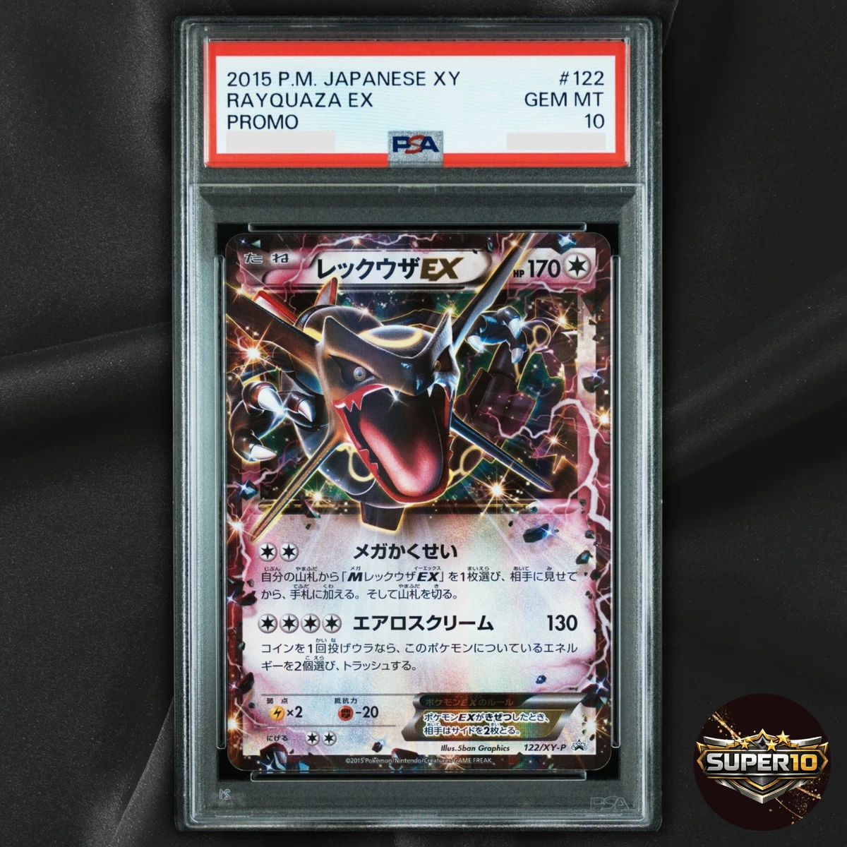 25+ Rayquaza Pokémon TCG Grade 10 XY Individual Collectible Card