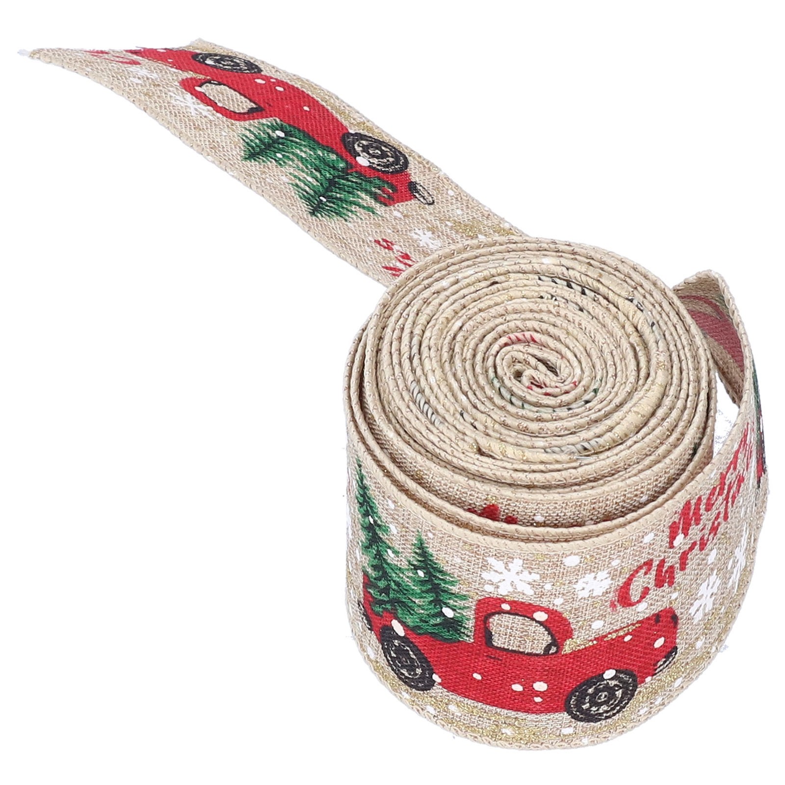 6 Yards Christmas Gift Ribbon Cute Patterns For DIY Wrapping Recommended