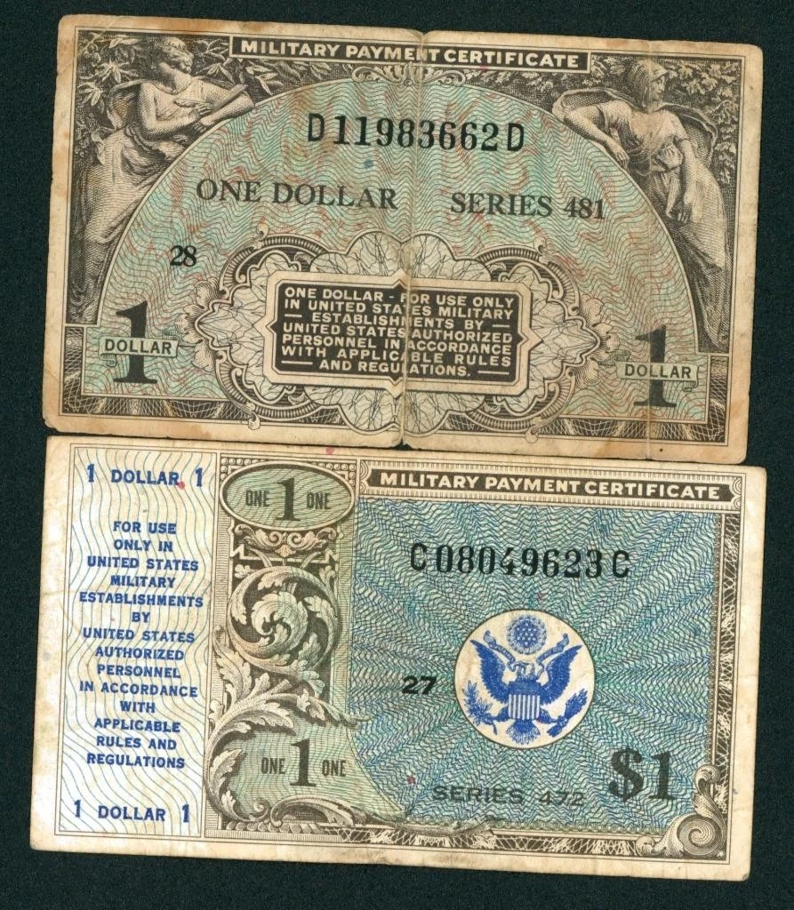 $1 US Military Payment Certificates for sale | eBay
