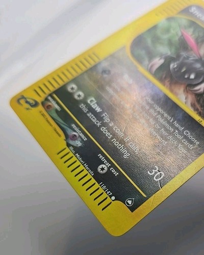 Pokemon TCG Sneasel 110/147 - Aquapolis Reverse Holo E Series Card - Picture 20 of 20