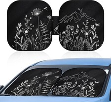 Foldable Car Sun Shade Windshield for Cars  SUV, Trucks, Sedan   Reflective UV