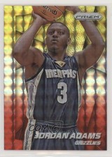 2014-15 Panini Prizm Yellow & Red Mosaic Prizm Jordan Adams #269 fm0