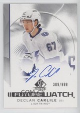 2024-25 SP Authentic Auto Future Watch 309/999 Declan Carlile #149 2o7