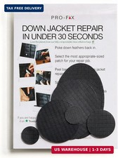 Self-Adhesive Waterproof Repair Patch Kit - 30-Second Fix for Down Jackets, Tent