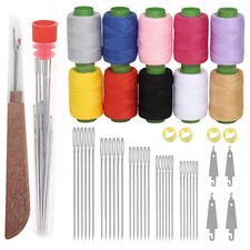 45PCS Steel needles for hand sewing, Stainless Steel Sewing Needles, Steel Ne...
