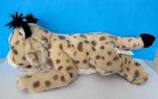 Toys R Us Animal Alley Spotted Lynx cat Plush -16  Stuffed Animal