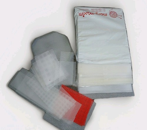 Mary Maxim Plastic Needle Point Canvas Craft Sheets Assortment Mixed Lot