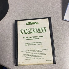Commando Atari 2600 Activision Video Game Cartridge