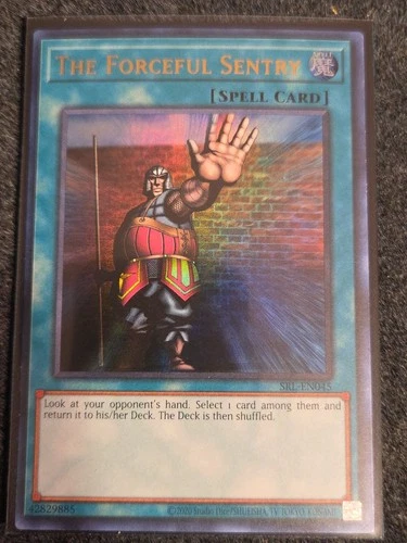 The Forceful Sentry - SRL-EN045 - Ultra Rare Unlimited (25th Reprint) NM yugioh