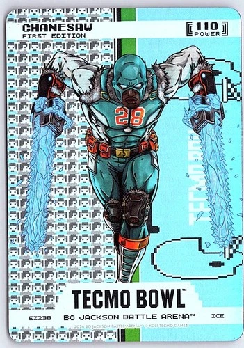 Bo Jax Battle Arena Tecmo Bowl - Endzone ICE Chanesaw - De\'Von Achane