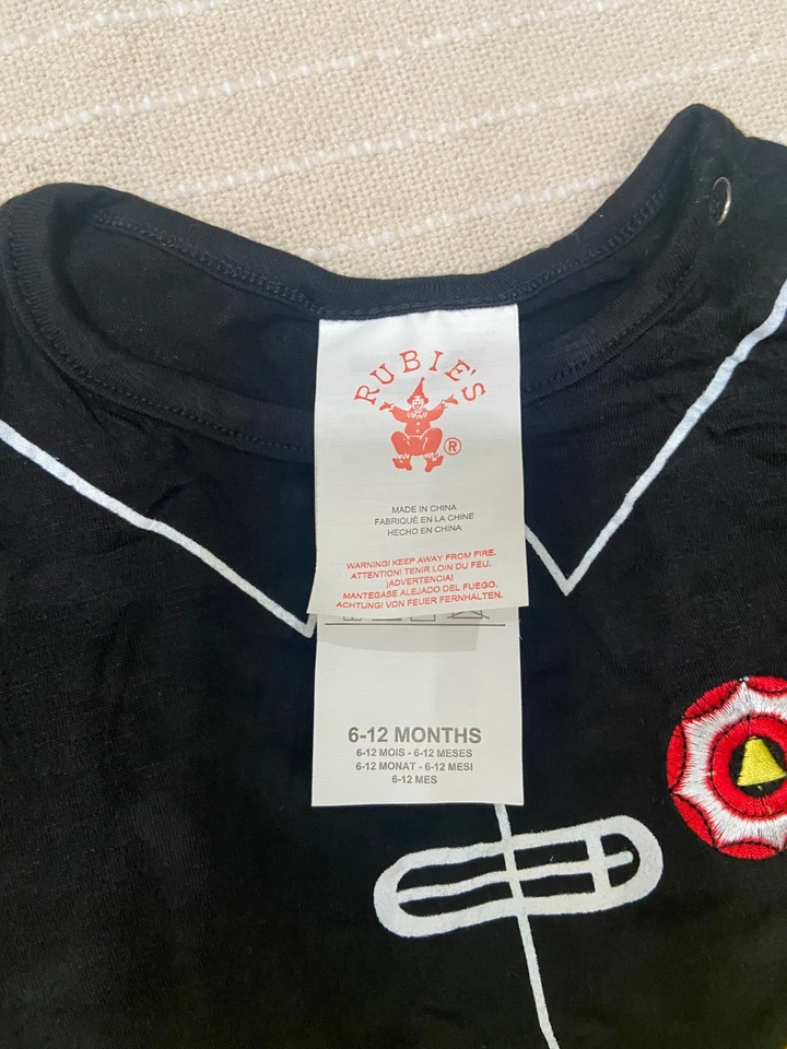 Bebé Niño 1er BOMBRERO Halloween 3 Piezas Disfraz Halloween por Rubíes 6-12 Lunes Foto 4 de 4