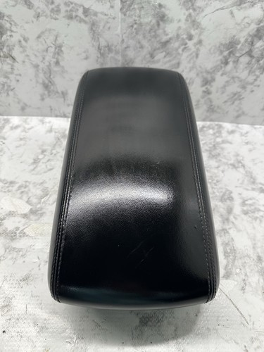 2014-2017 Jeep Grand Cherokee Front Floor Console Black Leather Armrest Lid Only - Picture 3 of 17