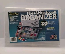 Vintage Darice Embroidery Floss Organizer Model DCB-100 Made In USA NOS Sealed