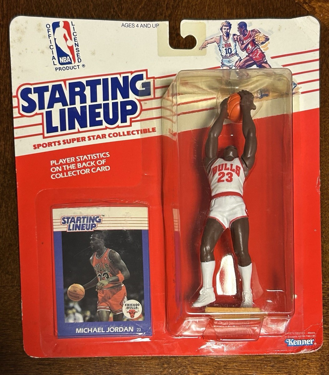 NBA【未開封】1988 KENNER MICHAEL JORDAN Michael Jordan 1988 Kenner Starting Lineup Figure & Card Looks