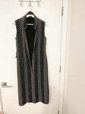 Size S - T Tahari belted midi shirt dress
