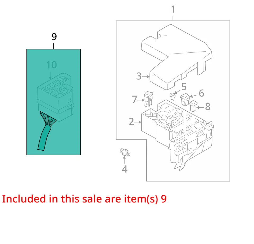 ADEQUADO PARA 2002 CHRYSLER DODGE SEBRING STRATUS CONTROLE DE FIAÇÃO MR588957 - NOVO FABRICANTE DE EQUIPAMENTO ORIGINAL - Imagem 2 de 3