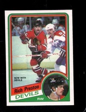 1984-85 O-PEE-CHEE #118 RICH PRESTON NM NJ DEVILS *X94863