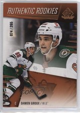 2023 Upper Deck SP Game Used Authentic Rookies Bronze 74/265 Damien Giroux 1q7q