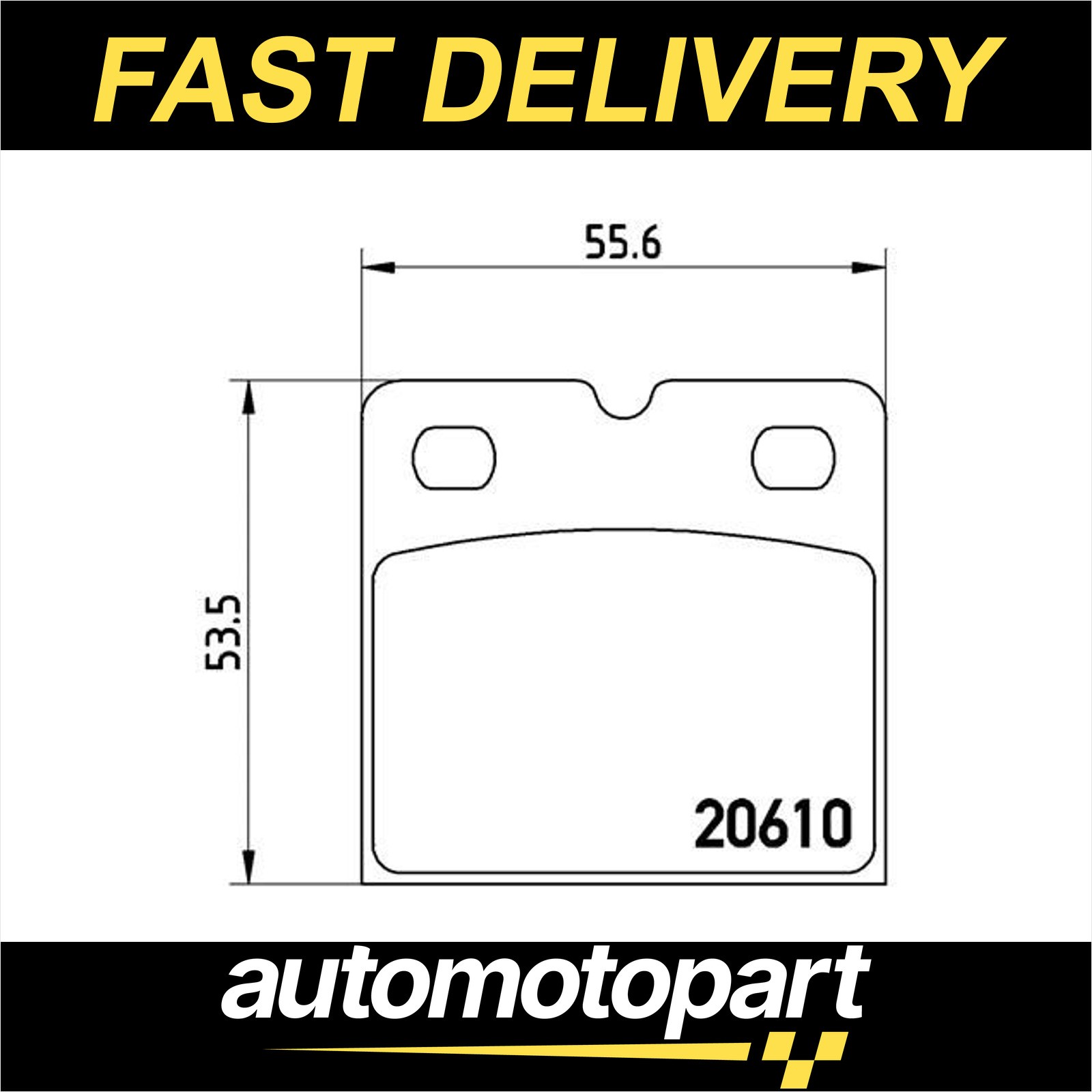 Brake Pads Set fits MASERATI QUATTROPORTE Mk5 4.7 Rear 2008 on Brembo Quality - Image 42