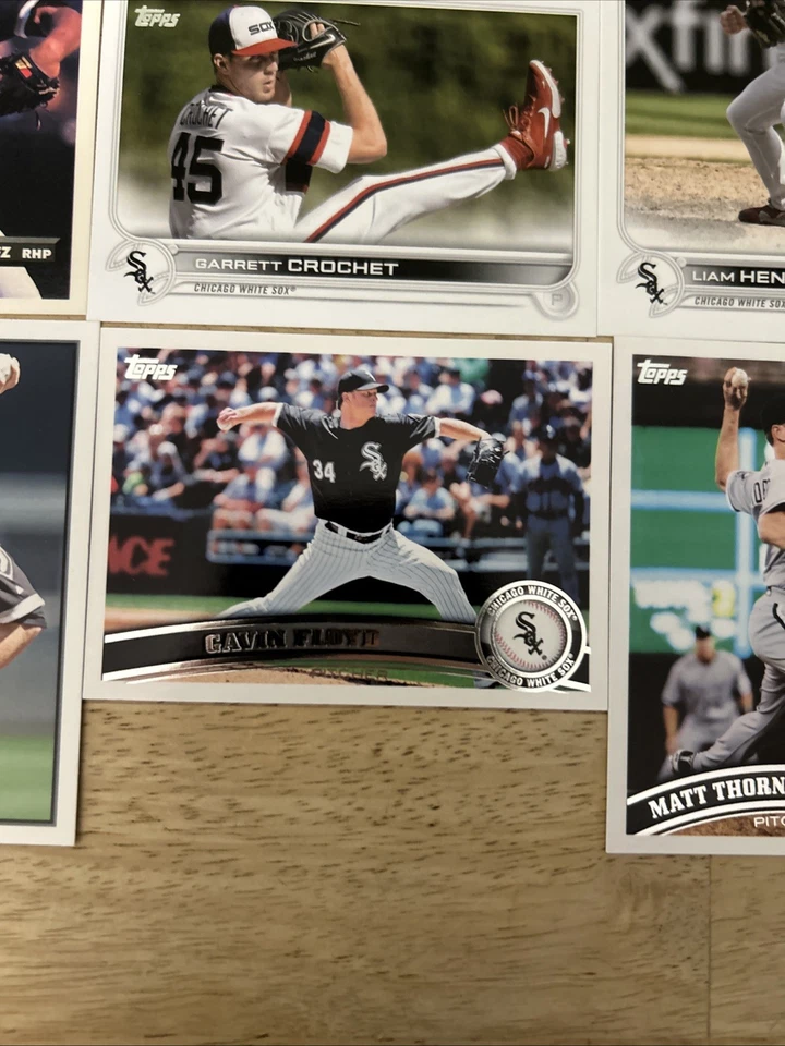 Colección de tarjetas de béisbol de los Medias Blancas de Chicago (10 tarjetas) Foto 3 de 4