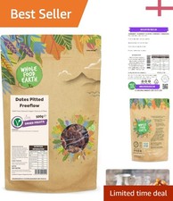 Delicious Whole Dates Pitted Freeflow 500g – Natural  Snack, No Added Sugar 17.98 per kilo