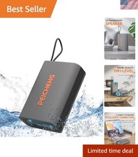 Bluetooth Wireless Speaker with Dynamic Sound, RGB Lights, 12-Hour Battery