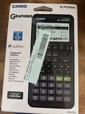 New Casio fx-9750GIII Graphing Calculator