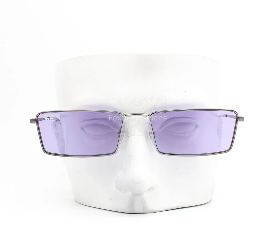 Gafas de sol Ray-Ban Emy RB 3741 004/1A Gunmetal lente violeta 59 mm sin estuche Foto 3 de 4
