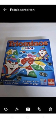  KOMPLETT TRIOMINOS * SPIEL FÜR KINDER * JUNIOR * GOLIATH BK50 