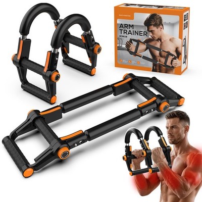 Twister Arm Trainer, 3-in-1 Adjustable Chest Expander with Detachable Push Up...