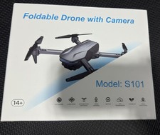 Drone with Camera 1080P HD FPV Foldable Drone for Beginners and Kids, Black