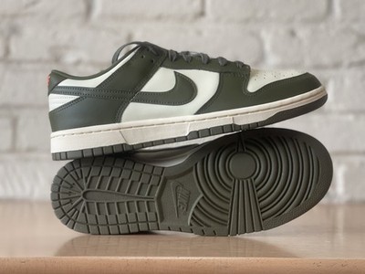 Nike Dunk Low Retro Coconut Rough Green IH0245-113 Men Size 10.5 Casual Shoes