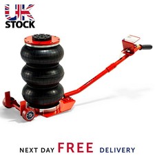Pneumatic Air Jack Compressed Air Quick Lift Triple Bag 3 Ton 6600LBS