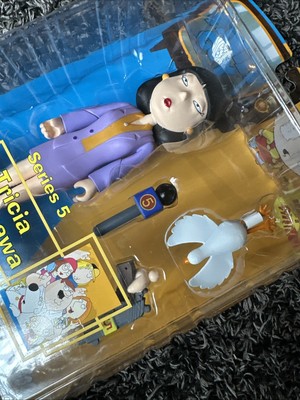 FAMILY GUY SERIES 5 TRICIA TAKANAWA ACTION FIGURE Mezco PURPLE