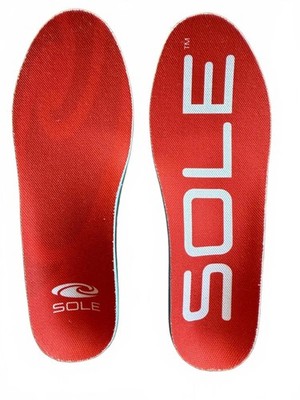 SOLE Active Medium Custom Fit  Shoe Insoles Mens 3 Womens 5