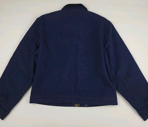 Giacca da lavoro foderata coperta jeans blu denim Wrangler vintage anni 60 USA vintage 42 rara - Foto 8 di 8
