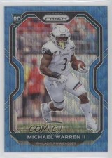 2020 Panini Prizm Rookie Blue Wave Prizm 147/199 Michael Warren II #345 02rn