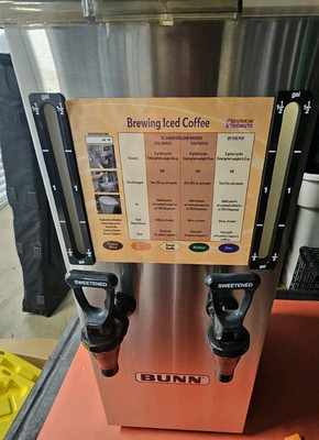 BUNN IC3/TD4-DR Dual Eeservoirs (Dunkin) New. D1