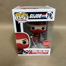 Funko Pop! Figura de vinilo G.I.Joe Cobra Red Ninja #79 (GameStop Exc)