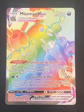 CARTE POKEMON MIASMAX VMAX 216/203 FR SECRÈTE RARE EB EVOLUTION CELESTE - NM+