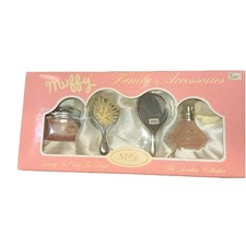 Muffy Vanderbear Boudoir Collection Vanity Accessories 1994 Brush Mirror Perfume